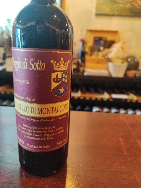 Poggio de Sotto（ポッジョ ディ ソット）ブルネッロ ディ